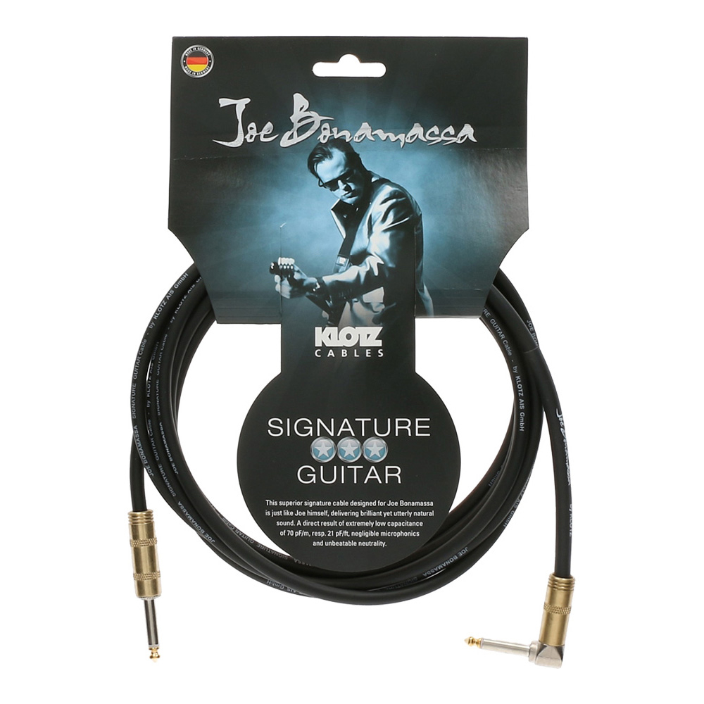 KLOTZ JBPR030 Joe Bonamassa Signature 3m S/L ギターケーブル