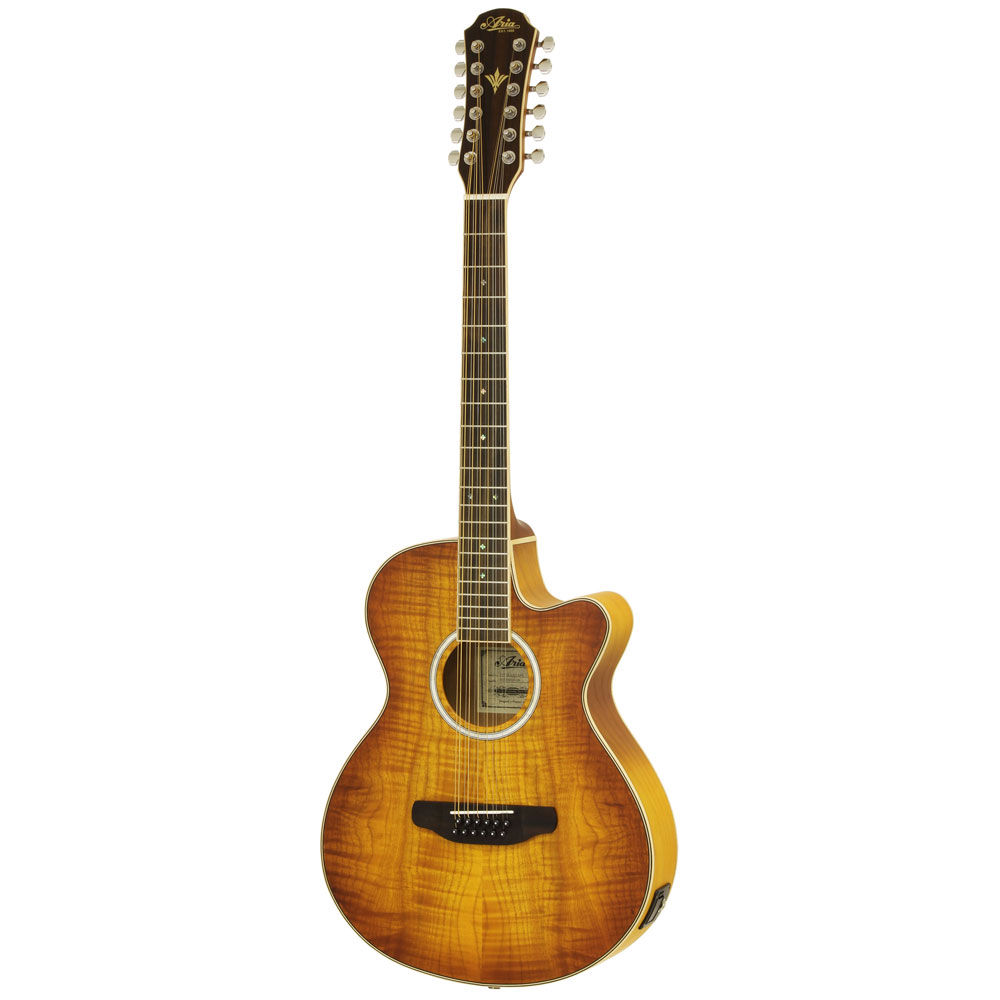 ARIA FET-DLX/12 LVS 12弦 エレクトリックアコースティックギター ...