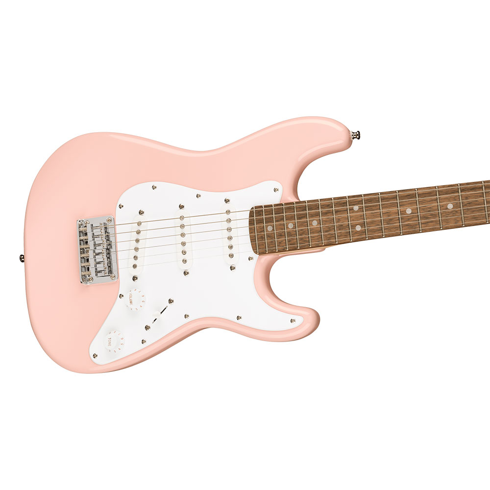 Squier Mini Stratocaster Laurel Fingerboard Shell Pink エレキギター