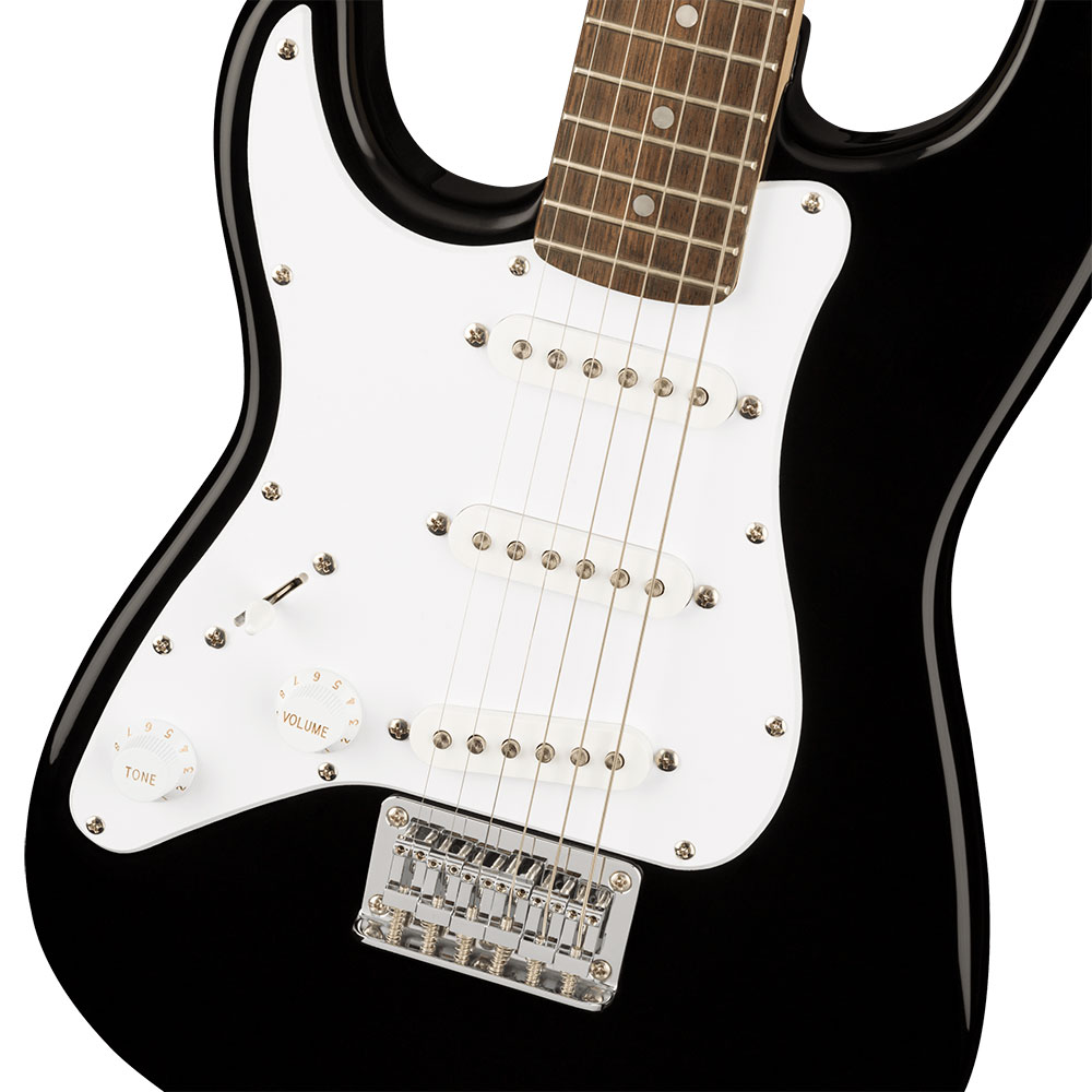 Squier Mini Stratocaster Left-Handed Laurel Fingerboard Black 左利き用 エレキギター