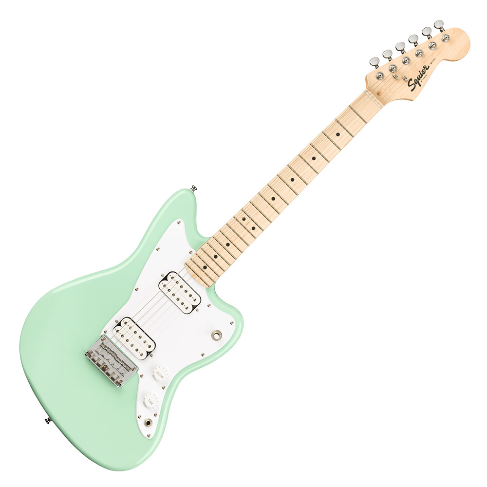 Squier  Mini Jazzmaster HH Maple Fingerboard Surf Green エレキギター