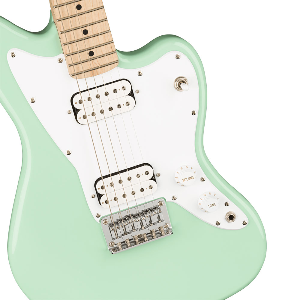 Squier Mini Jazzmaster HH Maple Fingerboard Surf Green エレキギター