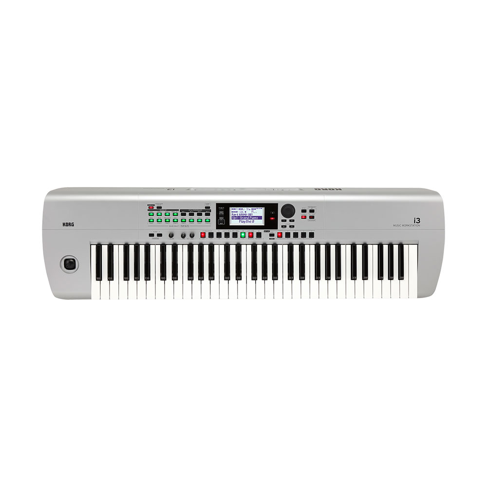 KORG i3MS Super Matte Silver ミュージックワークステーション シンセサイザー マットシルバー