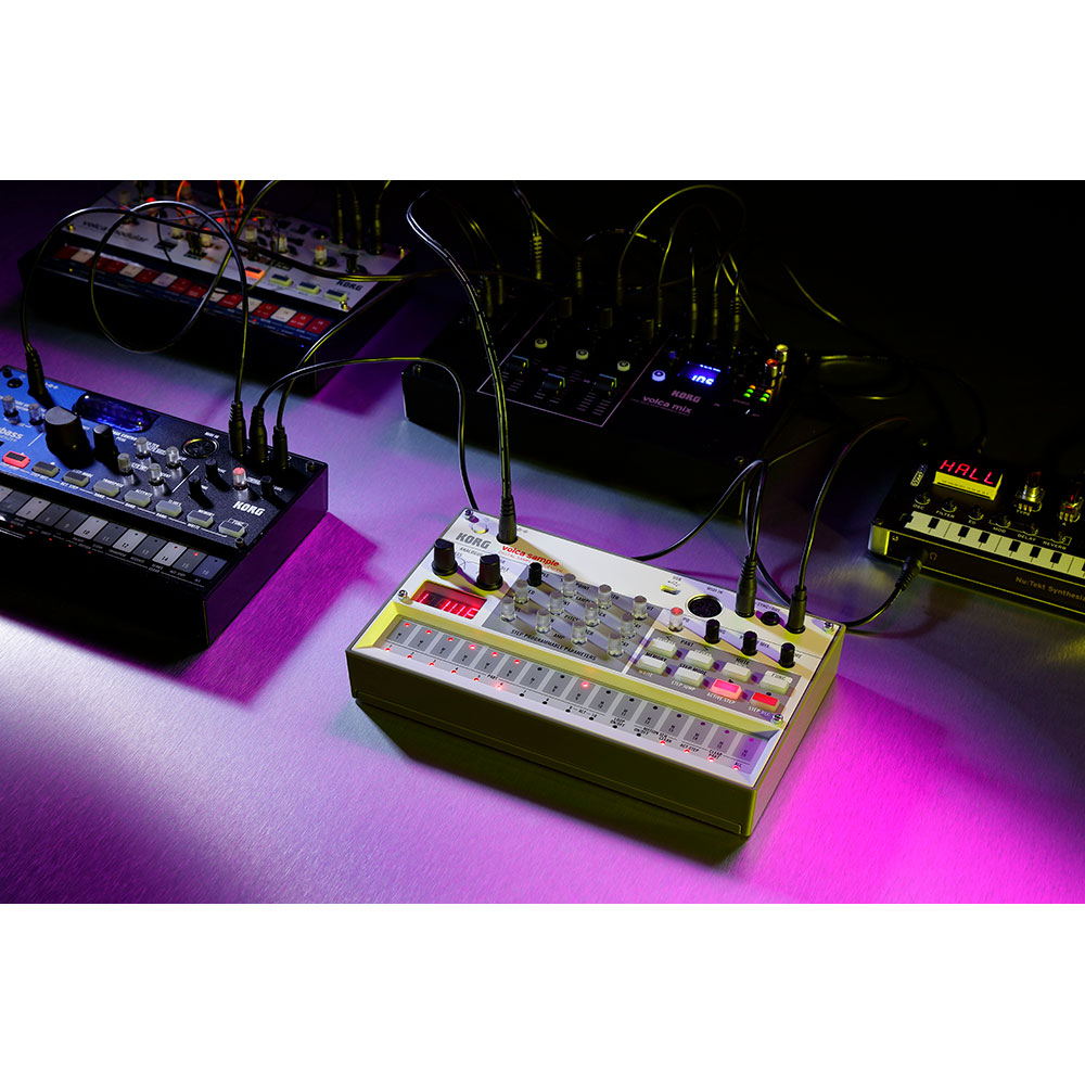 Korg Volca Sample、シンセサイザー、シーケンサー Amazon | KORG デジタル サンプラー volca sample