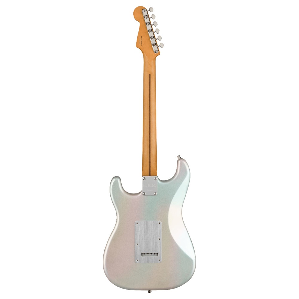 Fender H.E.R. Stratocaster MN CHRM GLW エレキギター 全体の画像