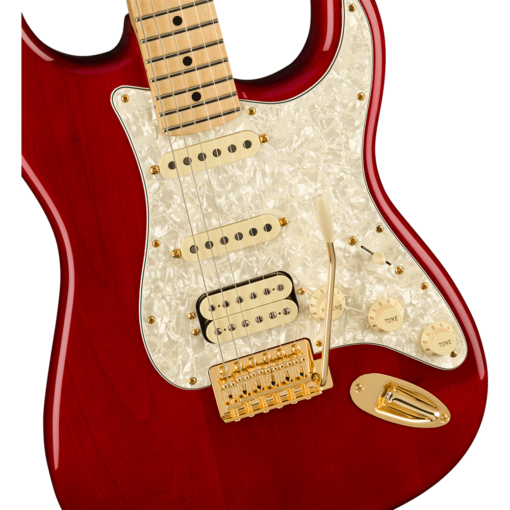 Fender Tash Sultana Stratocaster MN TRNSP CH エレキギター アップの画像