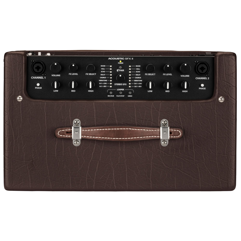 Fender(フェンダー) Acoustic SFX II アコースティックギターアンプ エレアコアンプ コントロールパネル