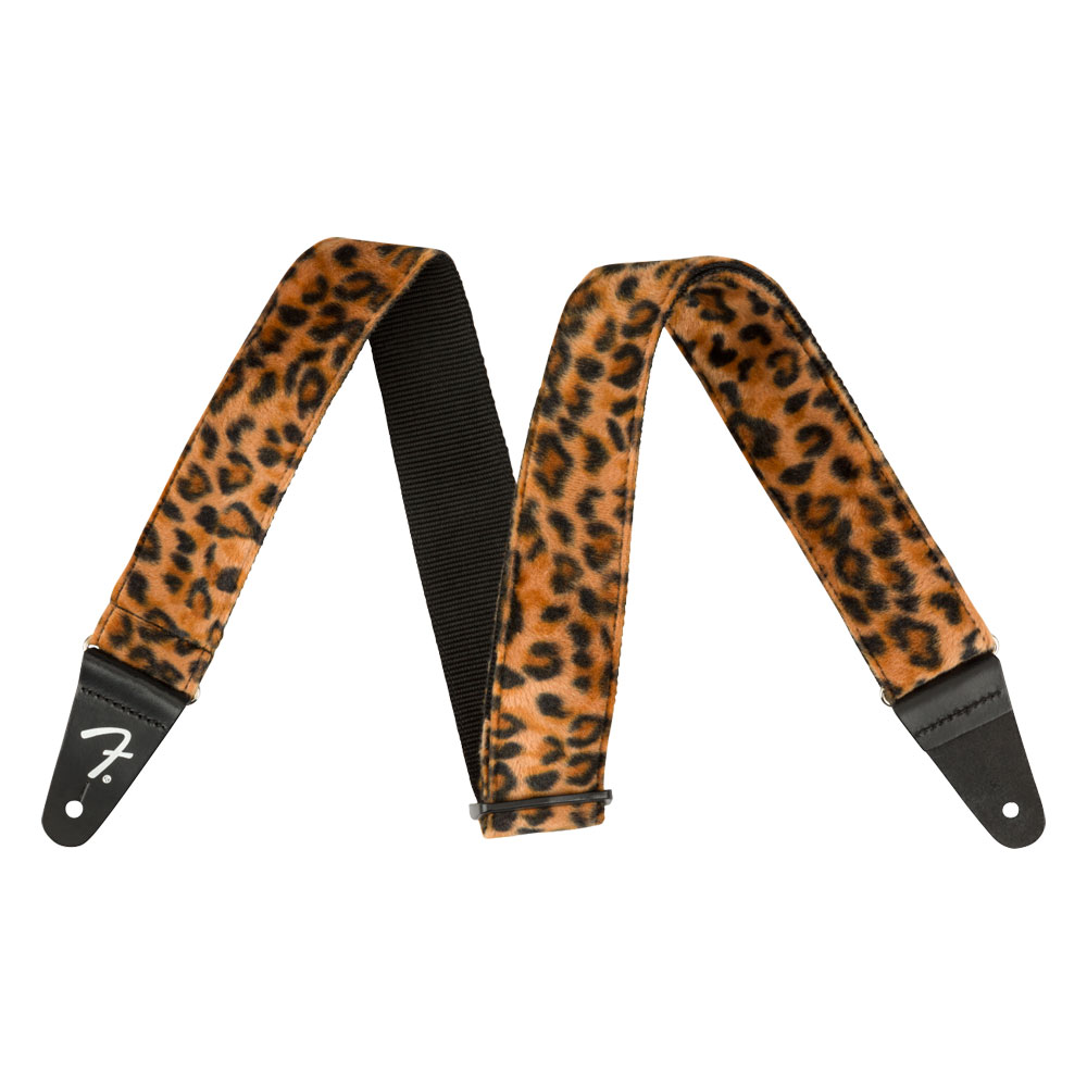 Fender Wild Leopard Print Strap 2" ギターストラップ