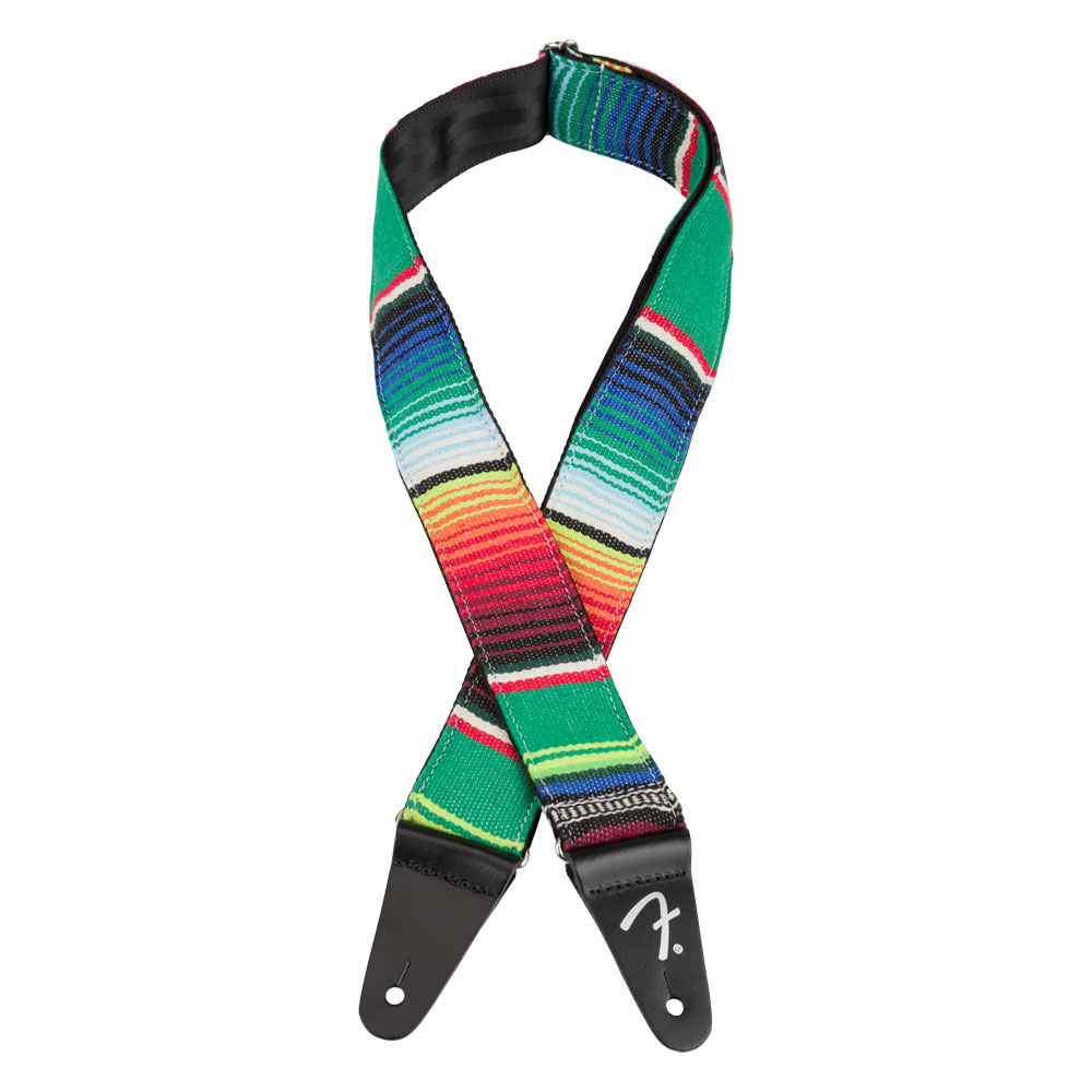Fender 2" Serape Strap Green Multi ギターストラップ