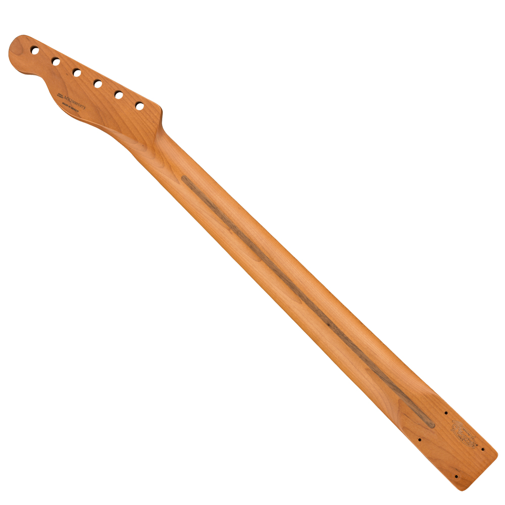 Fender Roasted Maple Vintera Mod 50s Telecaster Neck， 21 Medium Jumbo Frets， 9.5'， 'V' Shape エレキギターネック 裏面
