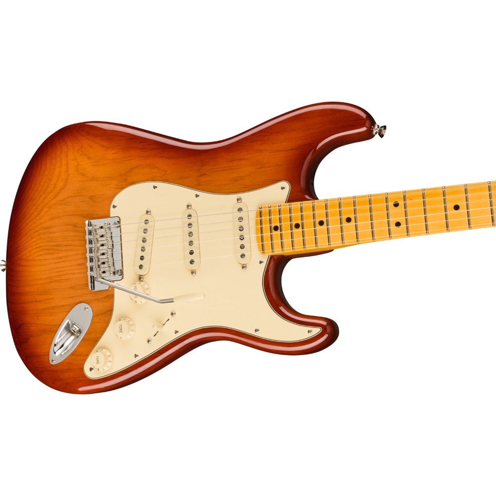 Fender American Professional II Stratocaster MN SSB エレキギター 斜めアングル画像