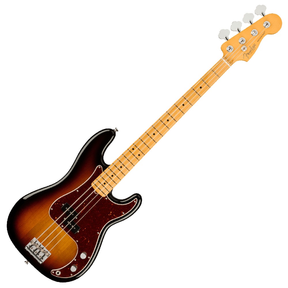 Fender American Professional II Precision Bass MN 3TS フェンダー アメプロ2 プレシジョンベース 3トーンサンバースト 正面画像