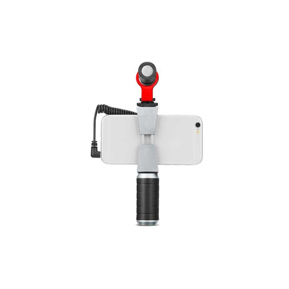 Saramonic VGM スマートフォン用ハンドルグリップ コンデンサーマイク付きキット