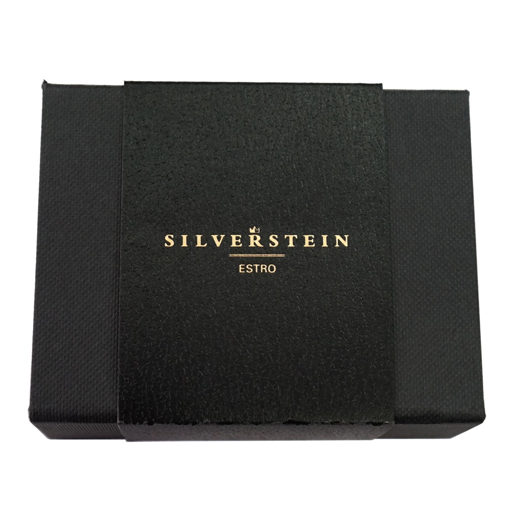 SILVERSTEIN EG02A メタルマウスピース用 リガチャー ESTRO Champagne Gold Sサイズ A-FRAME 外箱の画像