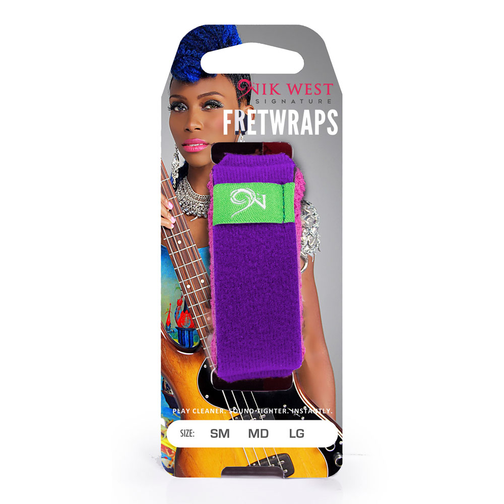 Gruv Gear FW1-NIK-LG FretWraps Nik West Signature 1-Pack ラージ 6弦ベース/7弦・8弦エレキギター用