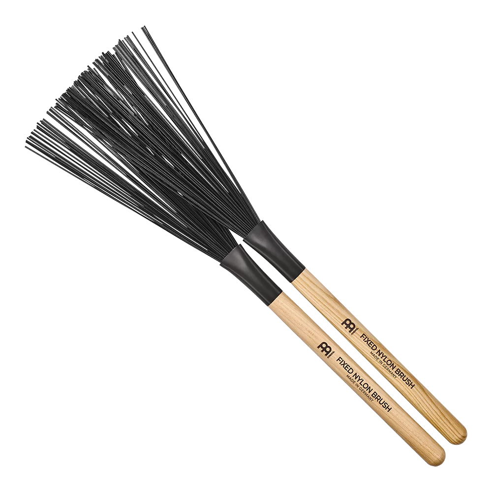 MEINL SB303 FIXED NYLON ブラシ ウッドグリップ 