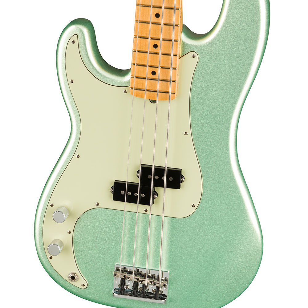 Fender American Professional II Precision Bass LH MN MYS SFG エレキベース ボディトップ画像