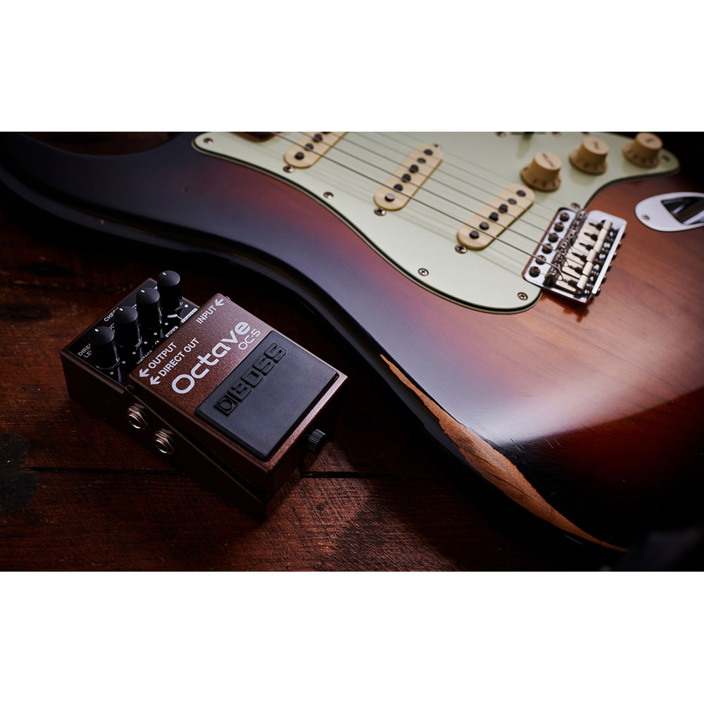 BOSS OC-5 Octave オクターバー ギターエフェクター エレキギターで使用可能