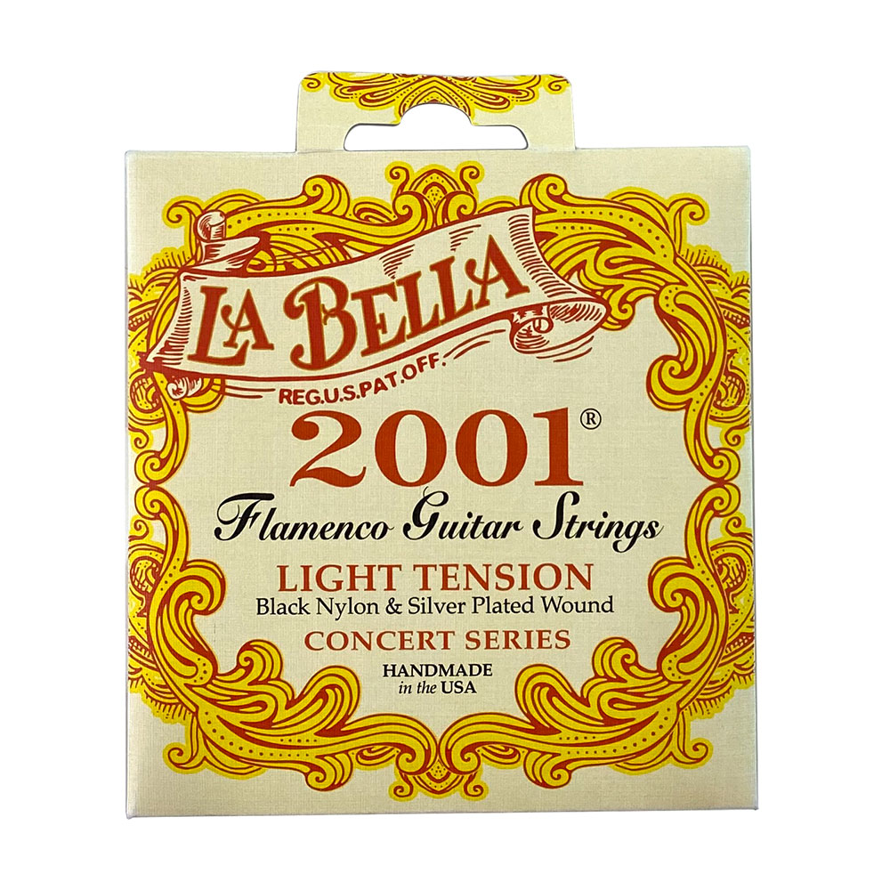 La Bella 2001 Flamenco LT ライトテンション セット フラメンコギター弦