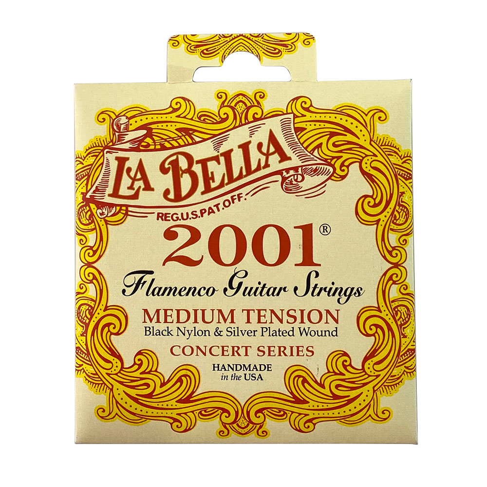 La Bella 2001 Flamenco MT ミディアムテンション セット フラメンコギター弦 