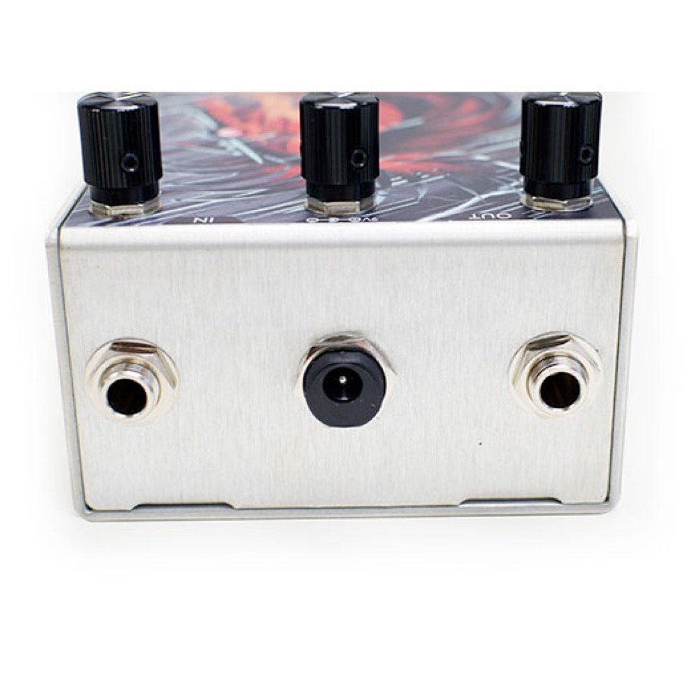 LAUREN AUDIO Mustang オーバードライブ ギターエフェクター 側面入力部画像
