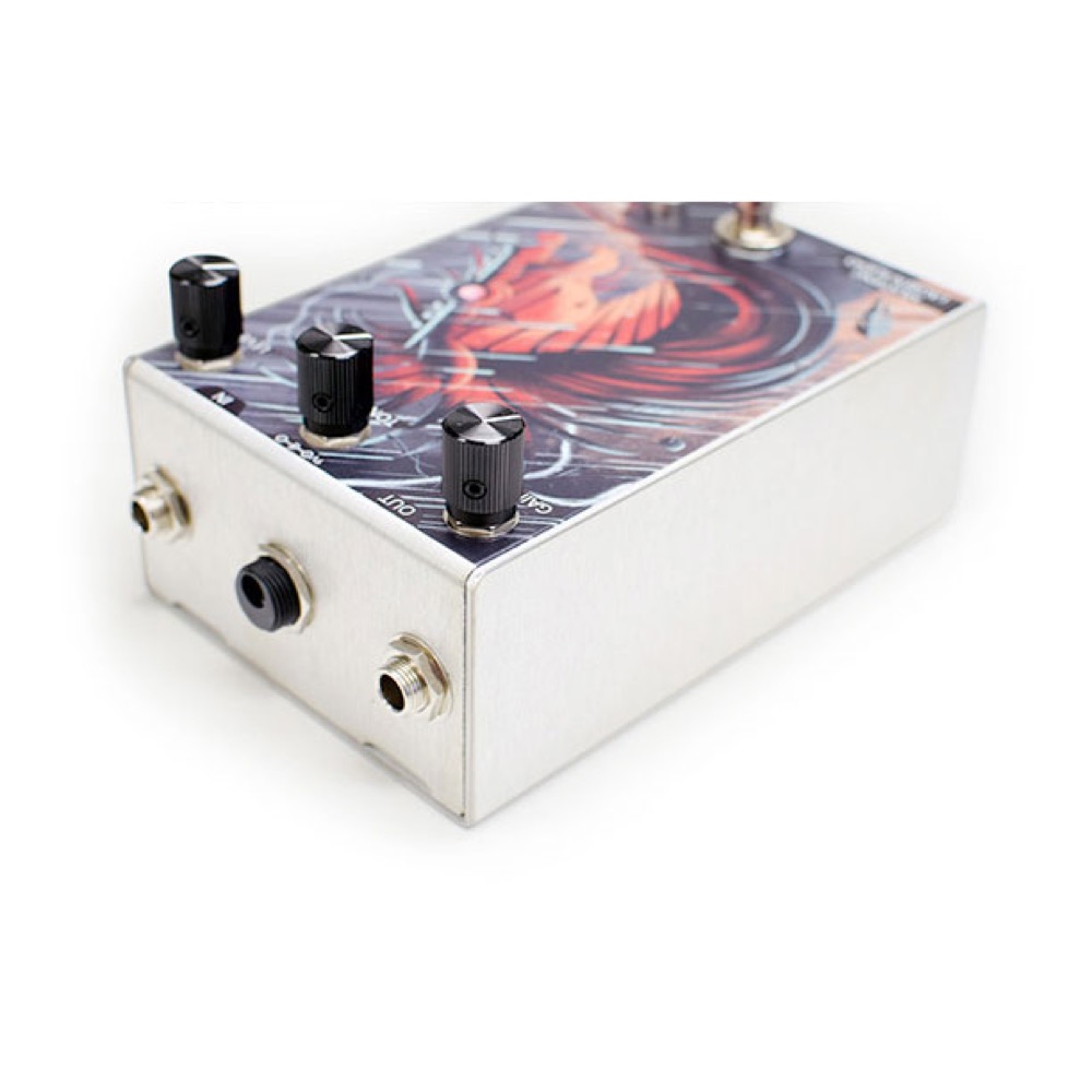 LAUREN AUDIO Mustang オーバードライブ ギターエフェクター 側面アングル画像