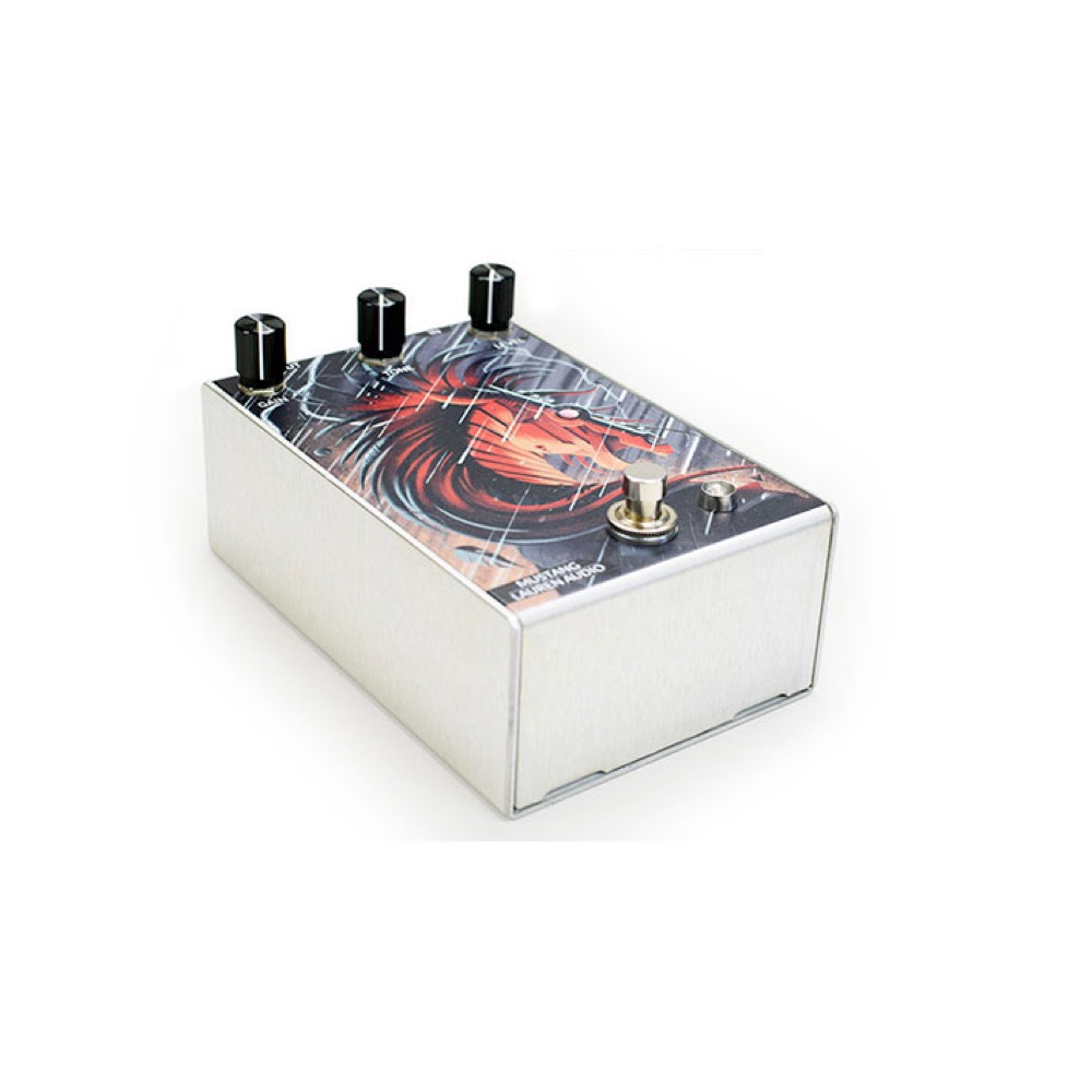 LAUREN AUDIO Mustang オーバードライブ ギターエフェクター アングル画像