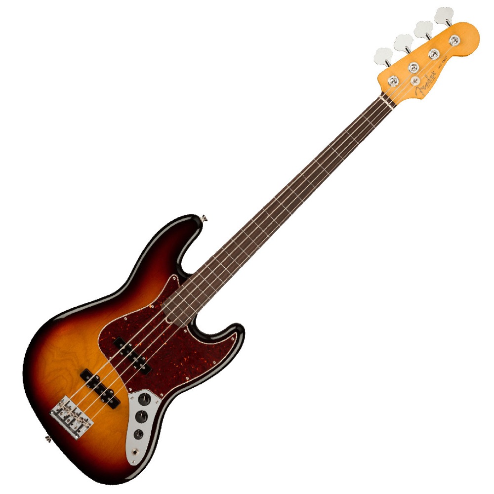 Fender American Professional II Jazz Bass Fretless RW 3TSB フェンダー アメプロ2 ジャズベースフレットレス 3トーンサンバースト