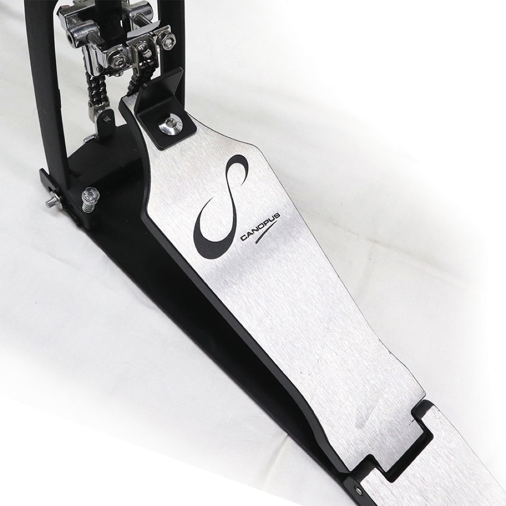 CANOPUS CHSP-TS CHS-3HY用 ペダルプレート トゥーストッパー ペダル部 取り付け画像