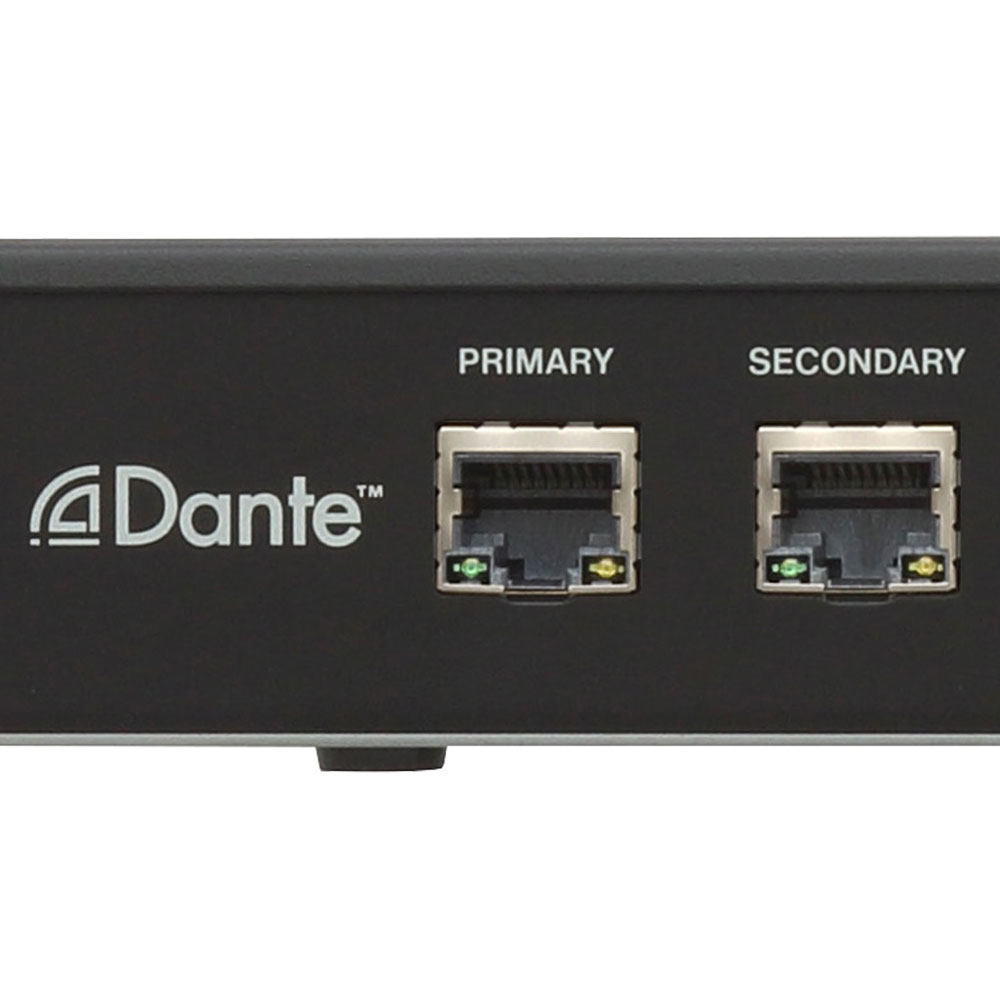 TASCAM（タスカム） ML-16D 1Uラックマウント 16ch アナログ Dante コンバーター Primary/Secondary端子を装備し、ネットワークを2重化したリダンダントシステムの構築が可能