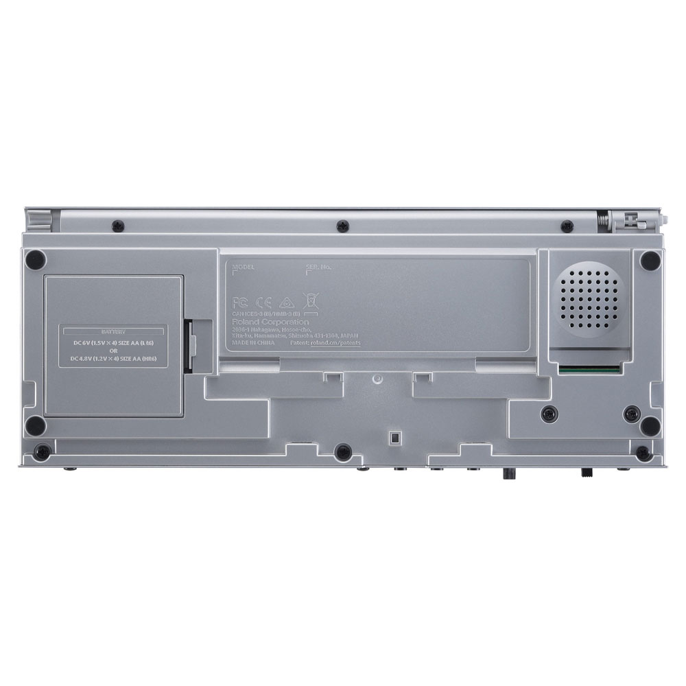 ROLAND（ローランド） TR-06 Drumatix リズムマシン Boutiqueシリーズ 底面・全体像