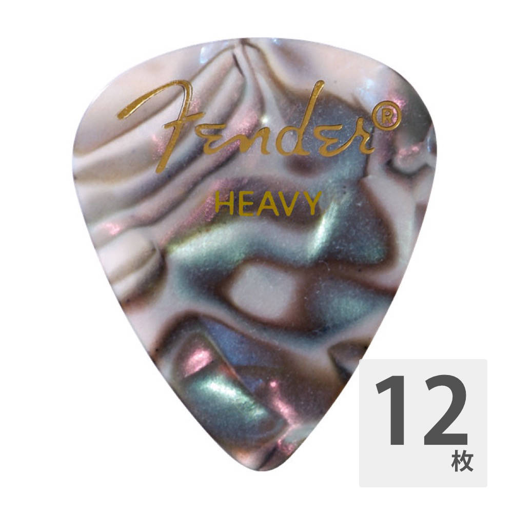 Fender 351 Shape Premium Picks Heavy ギターピック 12枚入り