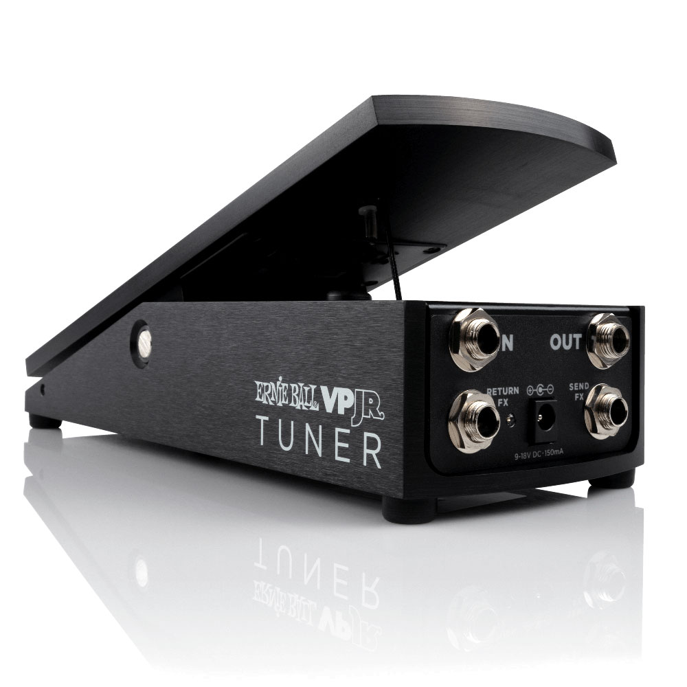 ERNIE BALL VPJR Tuner Black P06203 チューナー搭載 ボリュームペダル 全体