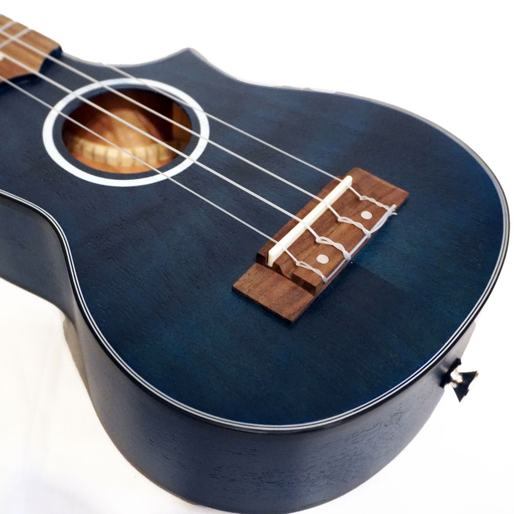 Bamboo BU-21BL Tiger Okume Soprano ソプラノウクレレ 