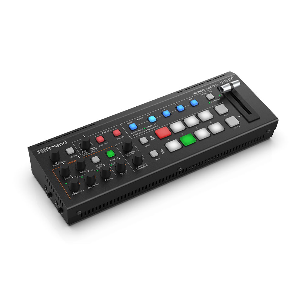 Roland V-1HD PLUS HD VIDEO SWITCHER ビデオスイッチャー 正面アングル画像
