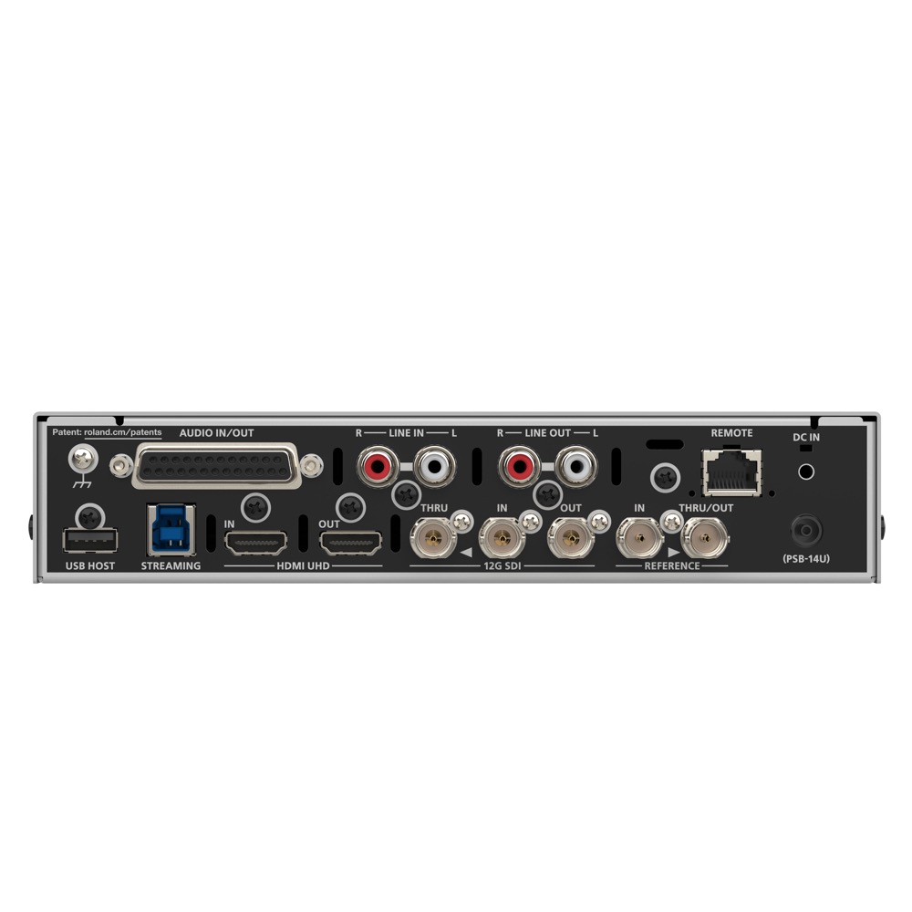 Roland VC-100UHD 4K VIDEO SCALER 4Kビデオ・スケーラー Roland VC-100UHD 4K VIDEO SCALER 4Kビデオ・スケーラーの背面