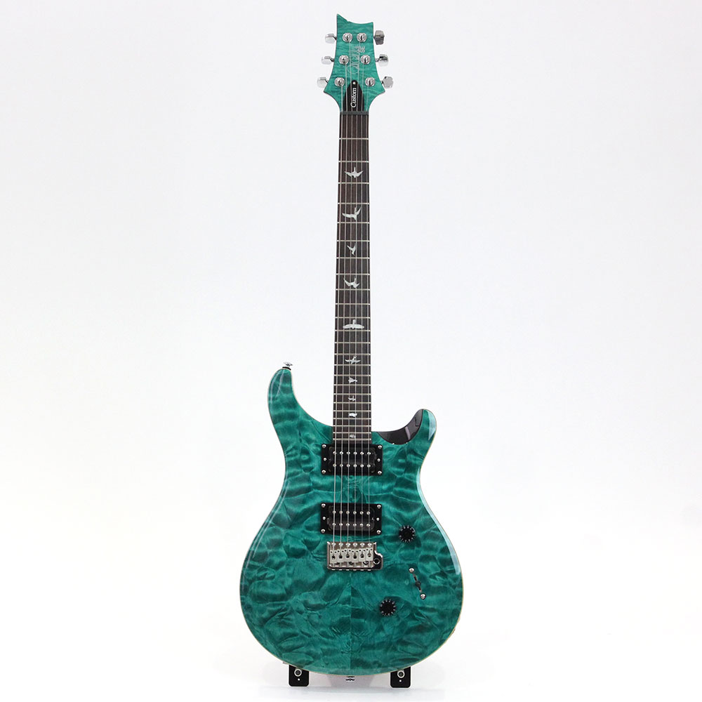 PRS SE Custom 24 AQ Q Limited 限定モデル Aqua エレキギター 正面・全体像