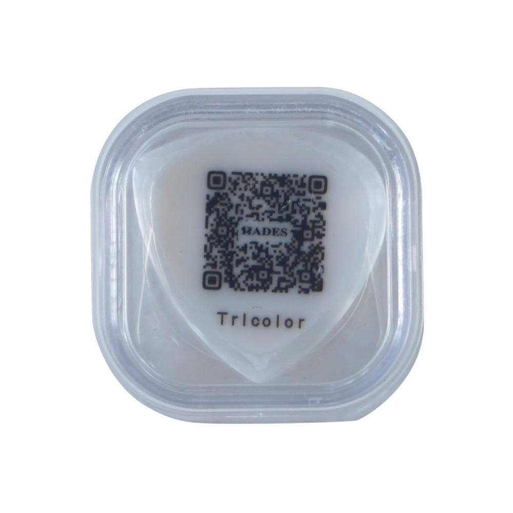 HADES Tricolor Edge 2.0mm ジルコニアセラミック ギターピック 裏面