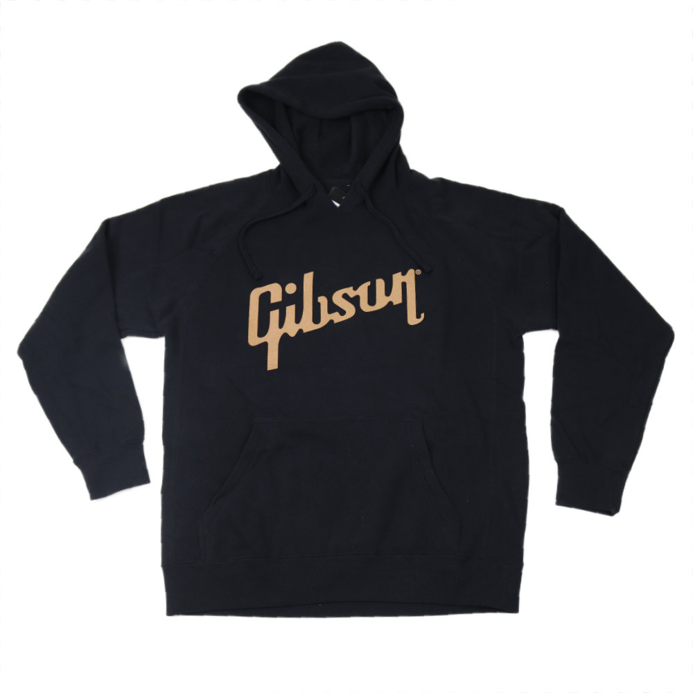 GIBSON GA-LC-HDPOLGLG Logo Hoodie Black LG パーカー Lサイズ 長袖