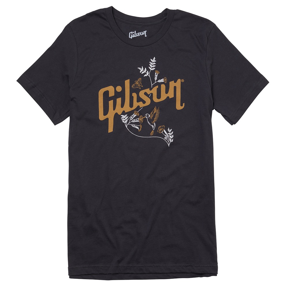 GIBSON GA-SC-HBBSMD Hummingbird Tee MD Tシャツ Mサイズ 半袖 全体の画像