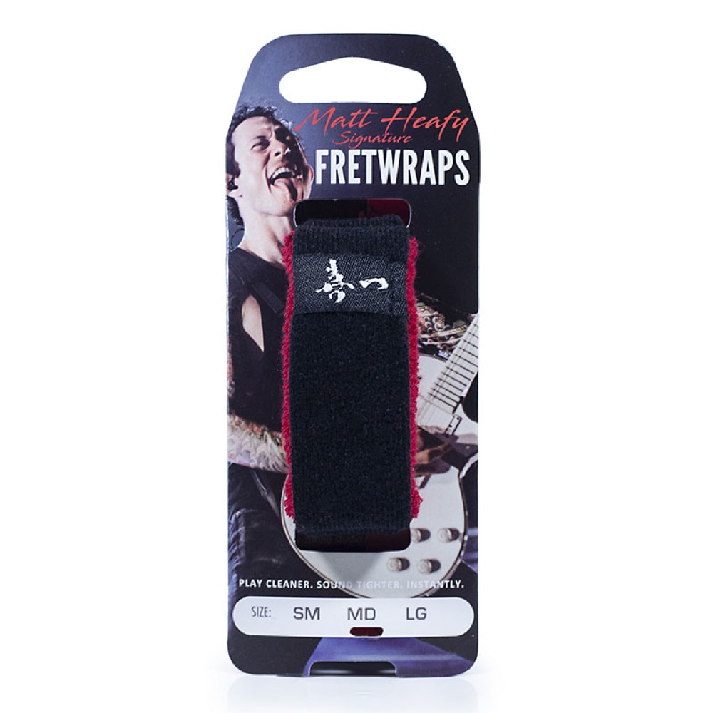 Gruv Gear FW1-MKH-MD FretWraps Matt Kiichi Heafy Signature 1-Pack ミディアム 5弦ベース/6弦クラシックギター用 フレットラップ