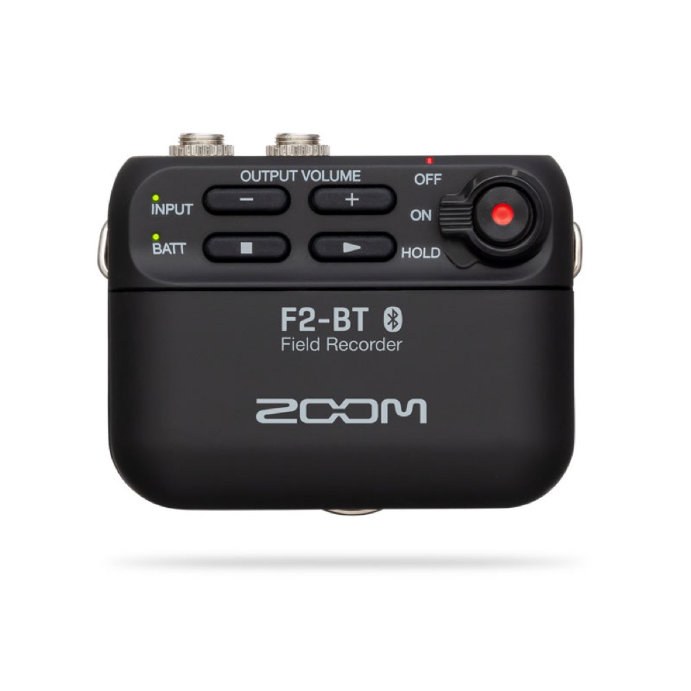 ZOOM F2-BT/B ブラック BLUETOOTH搭載 フィールドレコーダー ズーム 正面画像