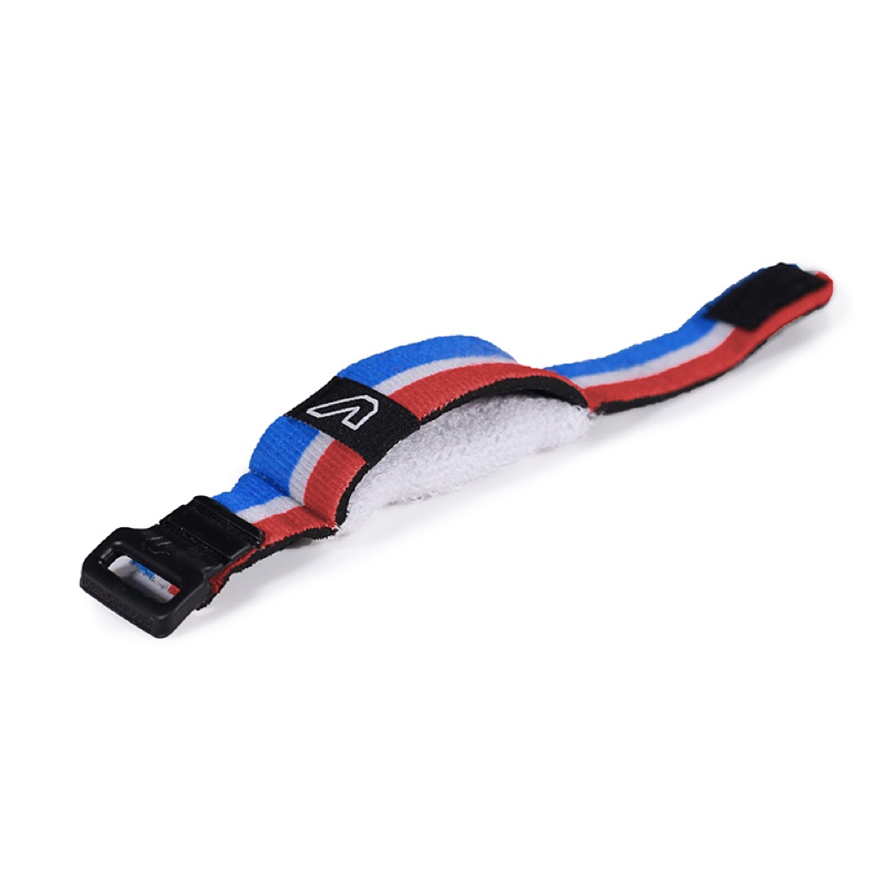 Gruv Gear FW1-RWB-MD FretWraps Red White Blue 1-Pack ミディアム 5弦ベース/6弦クラシックギター用 フレットラップ