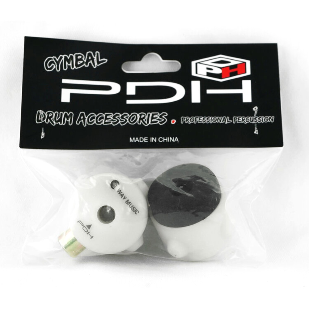PDH Cymbal Quick-release System CBB-K2 Fluorescent White シンバルナット 2個セット 商品の画像