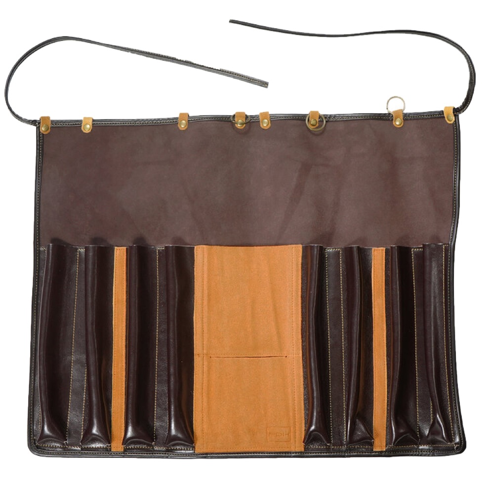 PDH Leather Drum stick bag SW-DSB-415A Khaki レザー製 スティックケース キャンバスバッグ付き 中身の画像