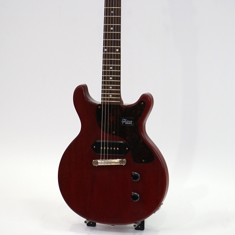 Gibson Custom Shop 1958 Les Paul Junior Double Cut Reissue VOS Faded Cherry エレキギター ボディトップアップ画像