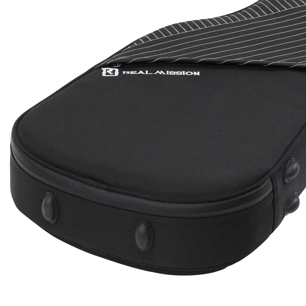 REAL MISSION Iris 06-E 防水 エレキギターケース 底面ラバーパッド