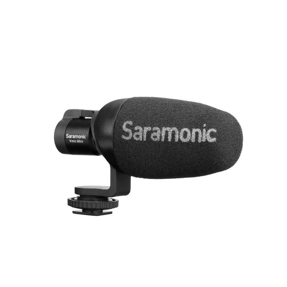 Saramonic Vmic Mini デジタル一眼レフ ビデオカメラ スマートフォン用 コンデンサーマイク ウインドスクリーン