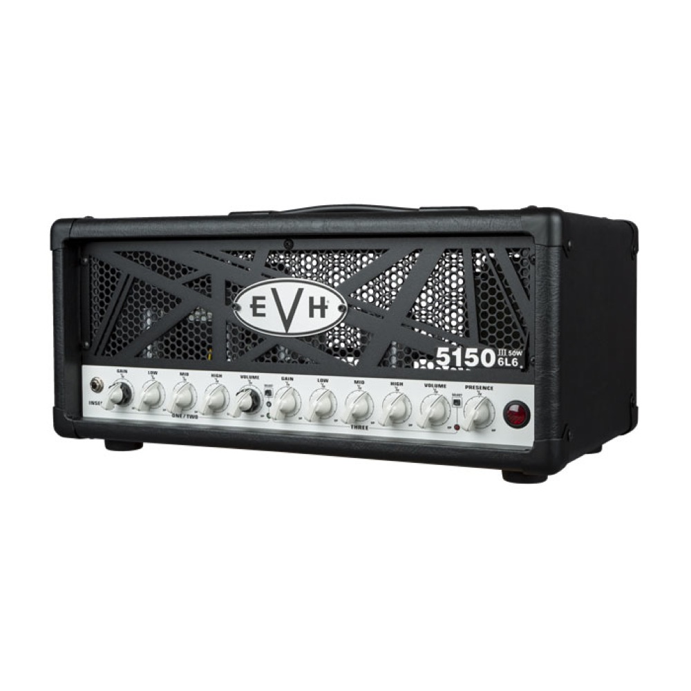 EVH 5150III 50W 6L6 Head Black ギターアンプ ヘッド 全体像