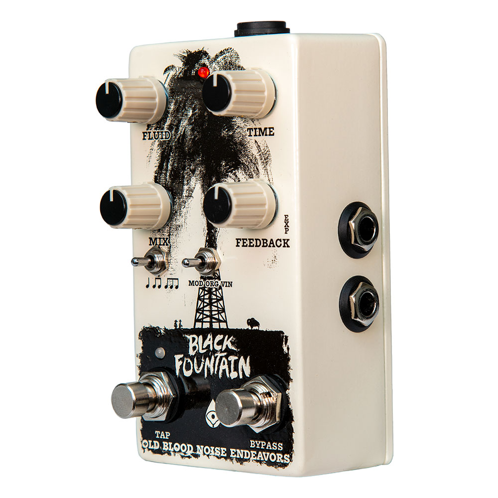Old Blood Noise Endeavors Black Fountain V3 w/Tap Tempo ディレイ ギターエフェクター 側面